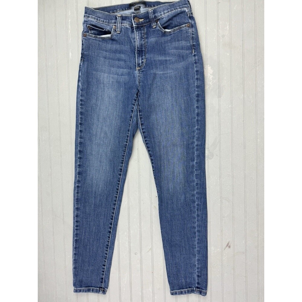 Banana Republic Size 27 4 Womens Jeans Hi Rise Skinny Stretch Med Wash